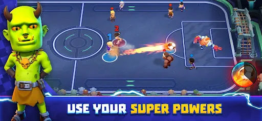 Gameplay screenshot 2 from Goal Battle - Soccer Games - Sports game